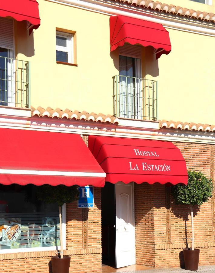Hostal La Estacion Benajarafe Buitenkant foto